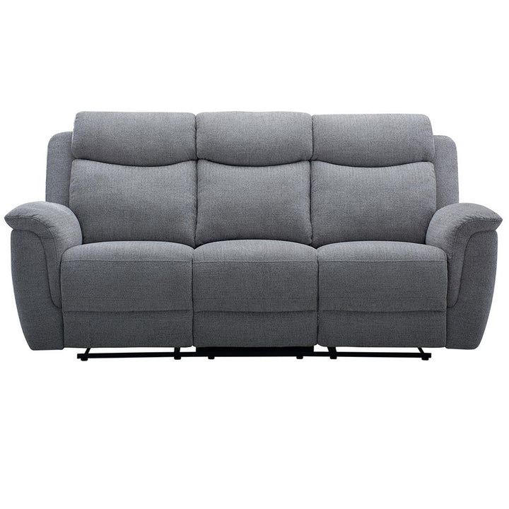 Cessnock Fabric 3 Seater Recliner with Drop Down