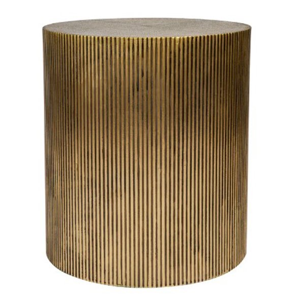 Chadwick Side Table - Brass