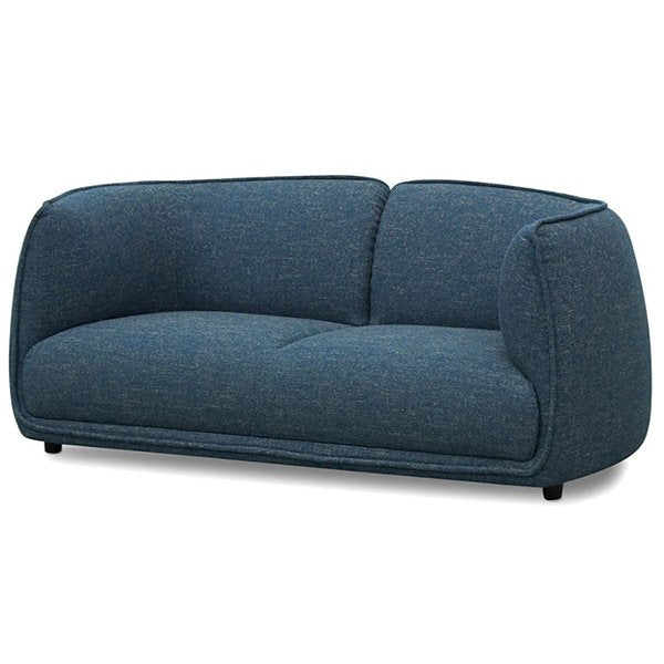 Chapman 2 Seater Fabric Sofa - Dark Blue