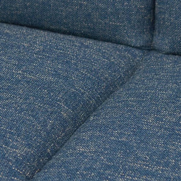 Chapman 2 Seater Fabric Sofa - Dark Blue