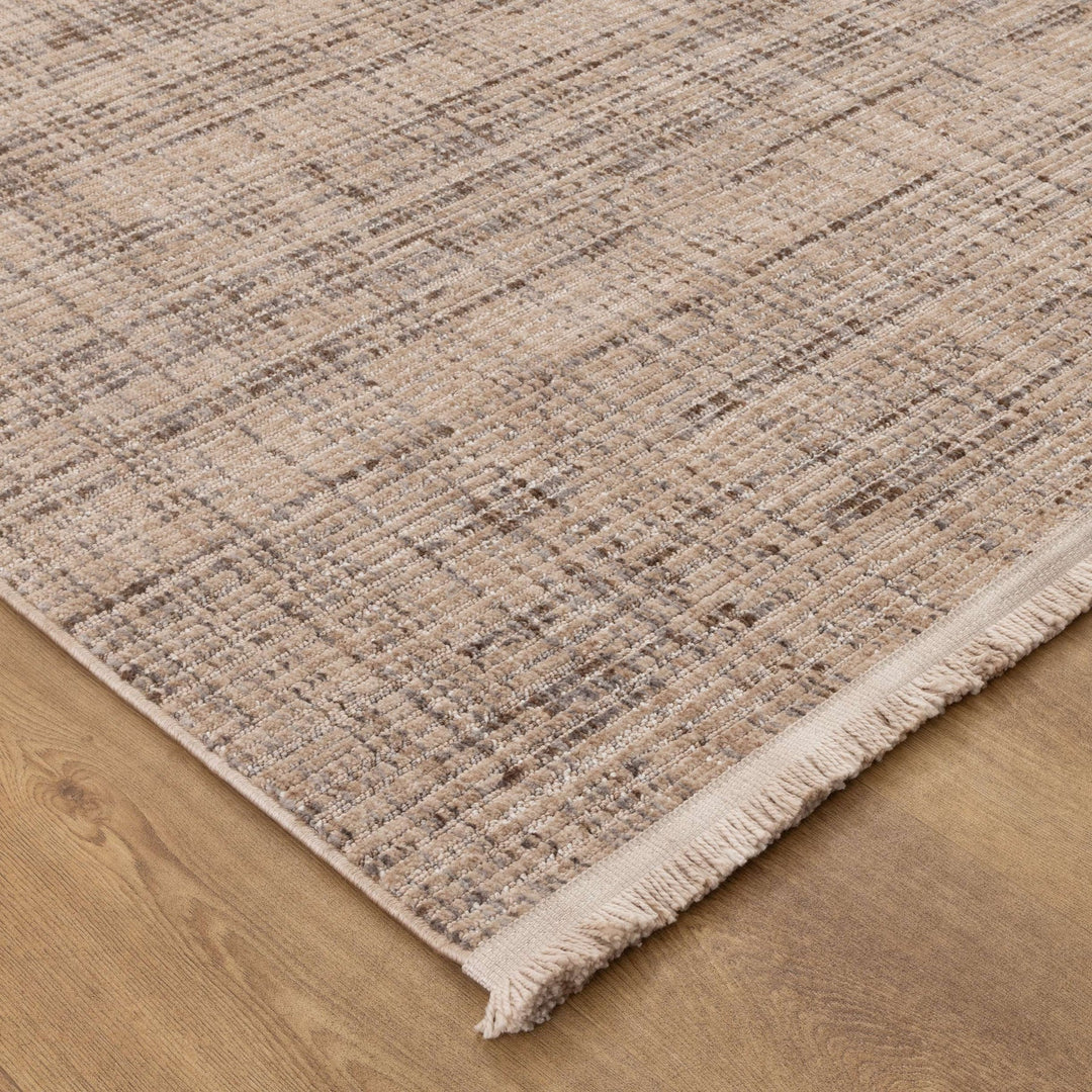 Cherie Distressed Look Beige Grey Rug