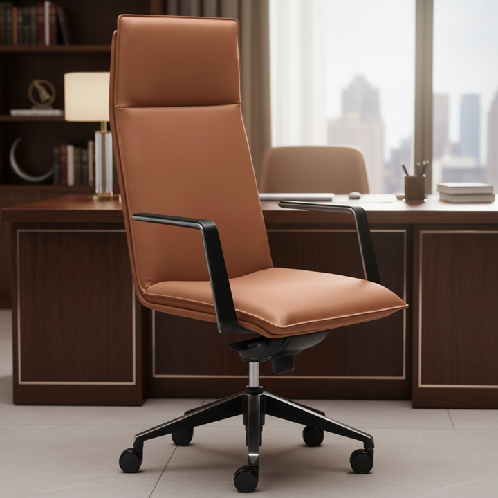 Chimera High Back Genuine Leather Executive Chair