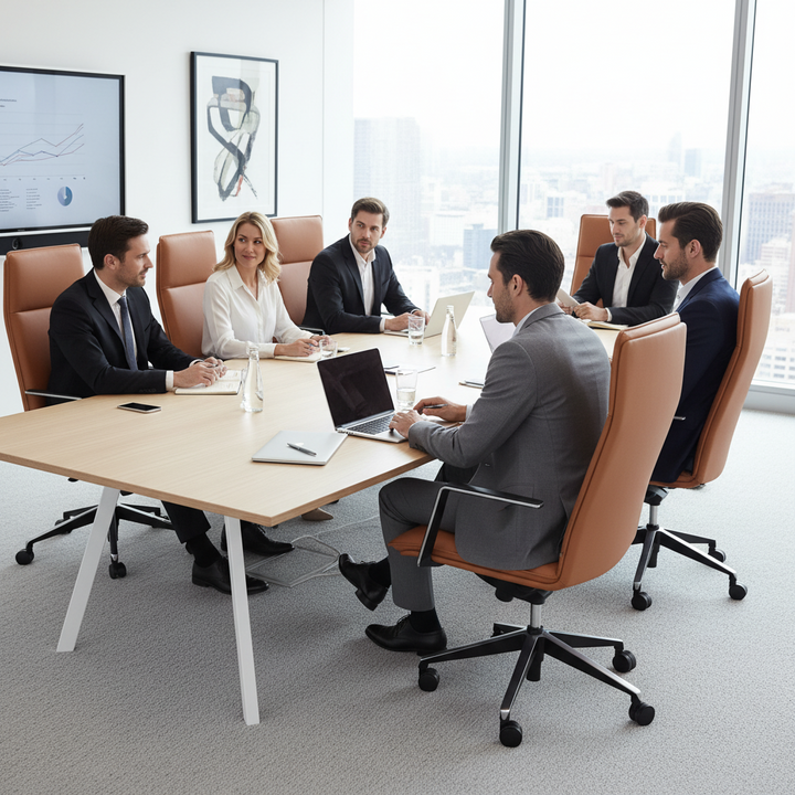 Chimera High Back Genuine Leather Executive Chair