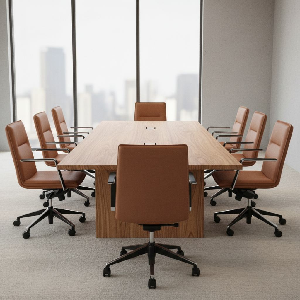 Chimera Medium Back Genuine Leather Executive Chair