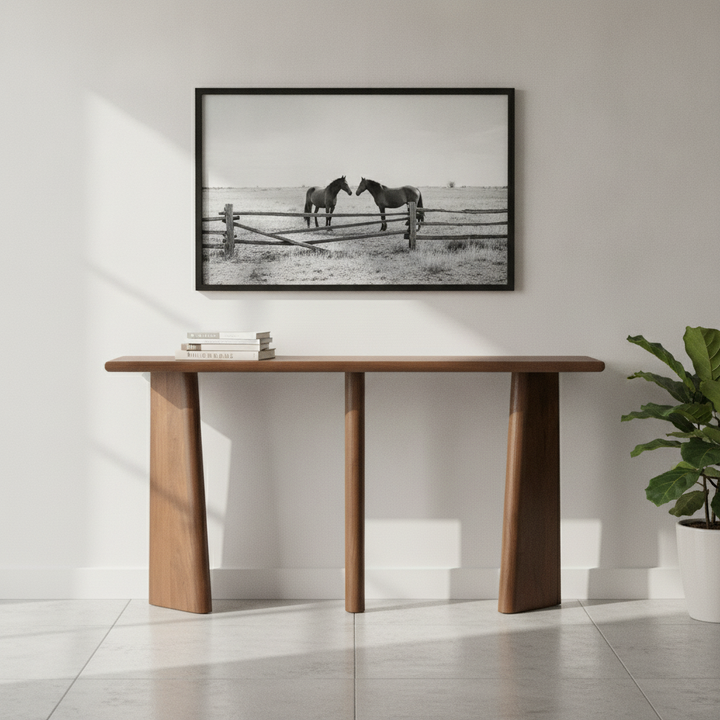 Cobbitty Console Table - Walnut