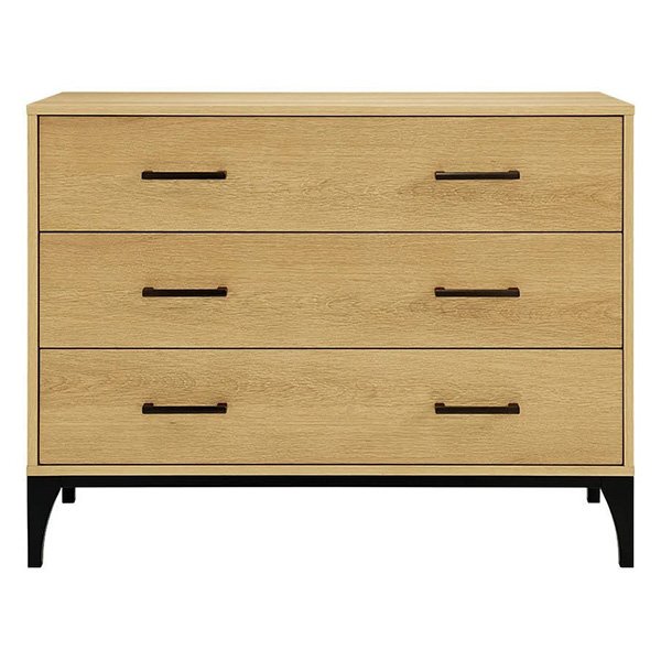 Colorado American White Oak 3 Drawer Lowboy Chest