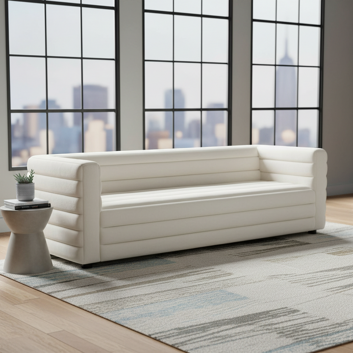 Colorado 3 Seater Sofa - Ecru Linen