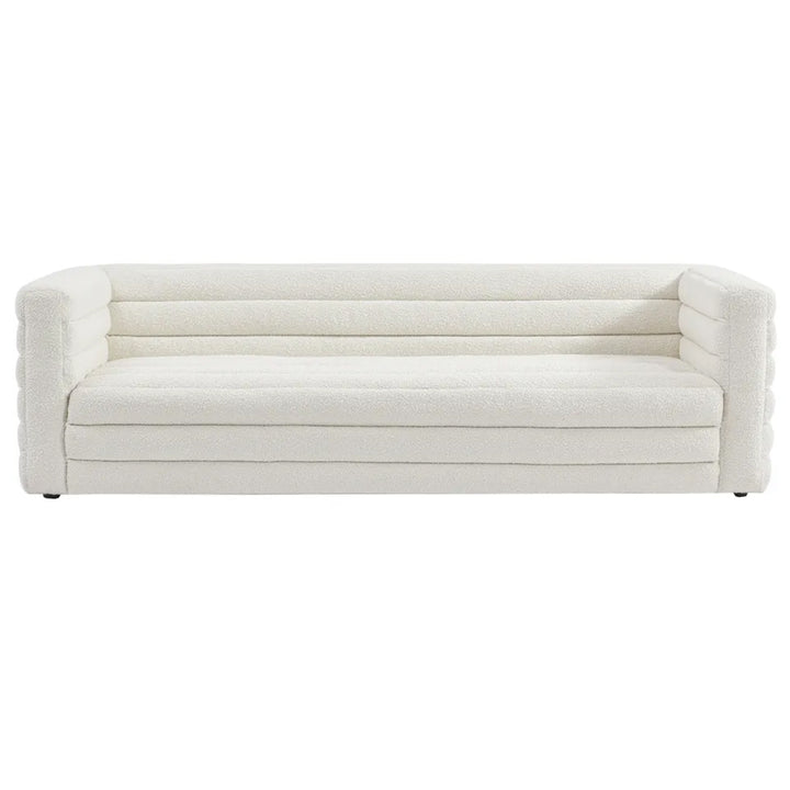 Colorado 3 Seater Sofa - White Boucle