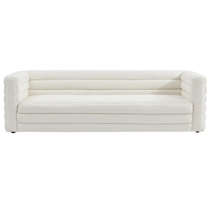 Colorado 3 Seater Sofa - White Boucle