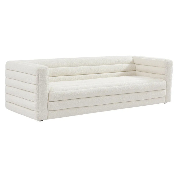 Colorado 3 Seater Sofa - White Boucle