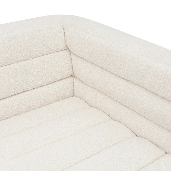 Colorado 3 Seater Sofa - White Boucle