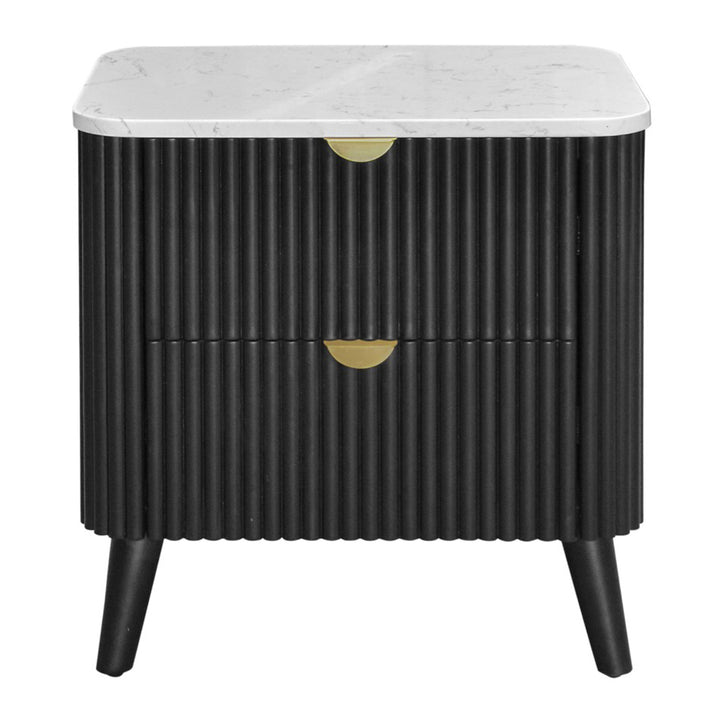 Como Bedside Table - Black