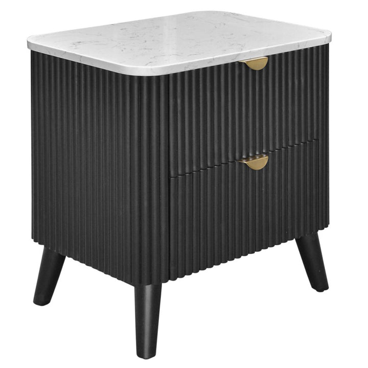 Como Bedside Table - Black