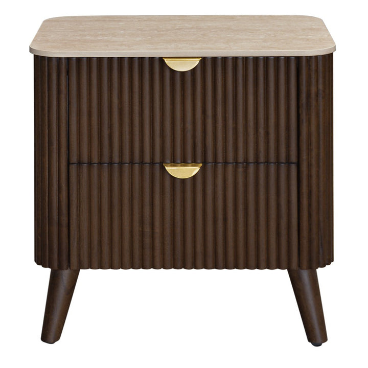 Como Bedside Table - Walnut