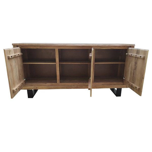 Appleton Acacia Wood & Metal Buffet Sideboard