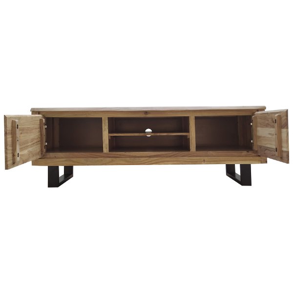 Appleton Acacia Wood & Metal TV Entertainment Unit