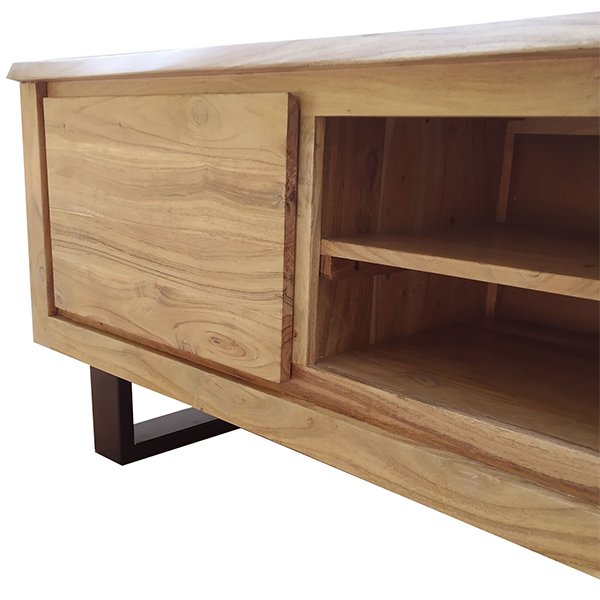 Appleton Acacia Wood & Metal TV Entertainment Unit