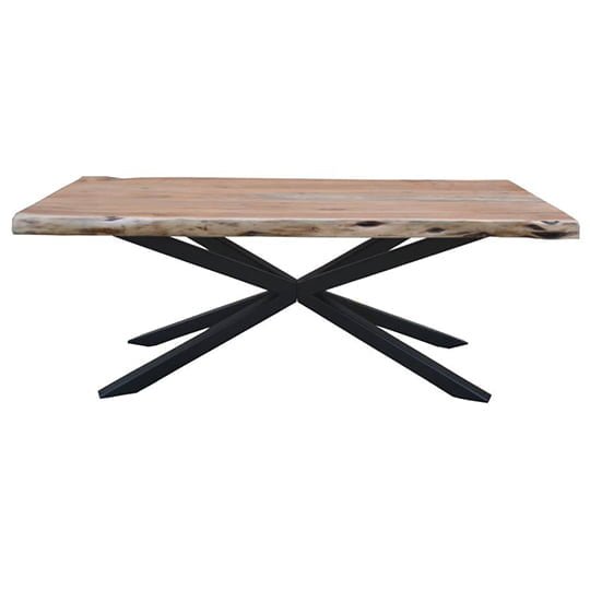 Appleton Acacia Wood & Metal Coffee Table