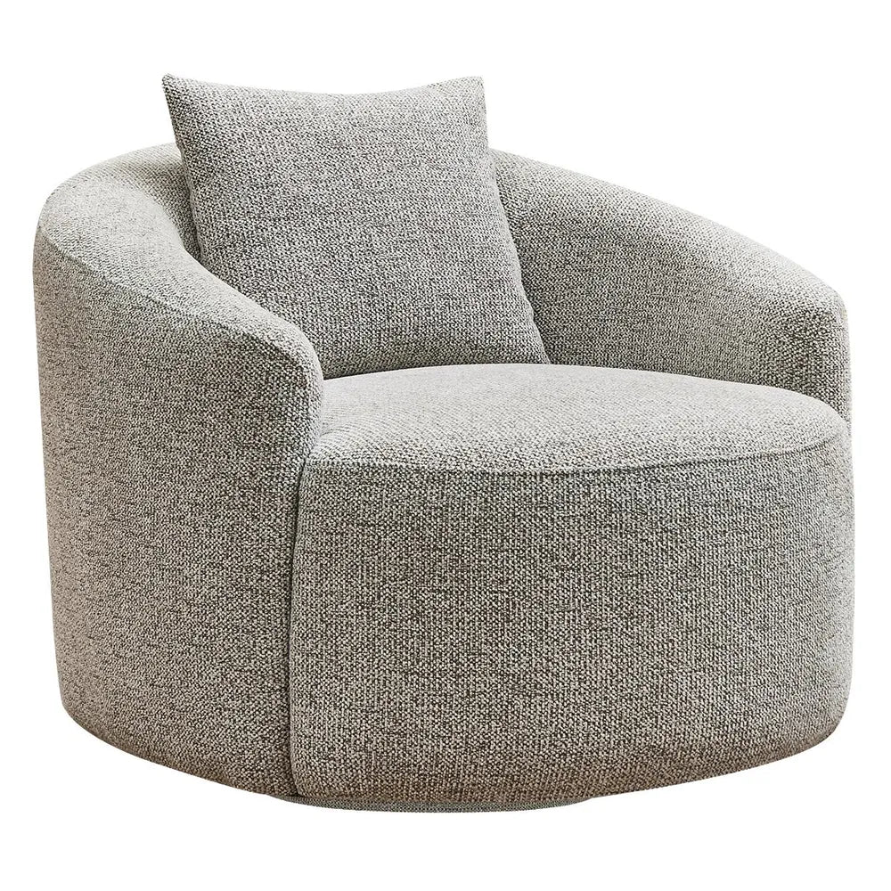 Coolangatta Swivel Arm Chair - Brown