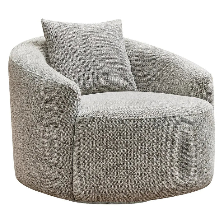 Coolangatta Swivel Arm Chair - Brown