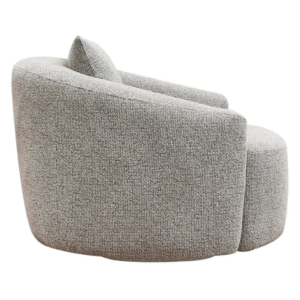 Coolangatta Swivel Arm Chair - Brown