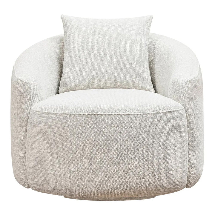 Coolangatta Swivel Arm Chair - Off White