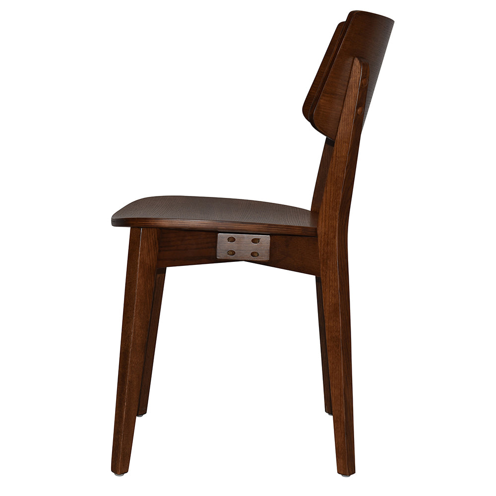 Coolidge Timber Cafe Chair - Walnut