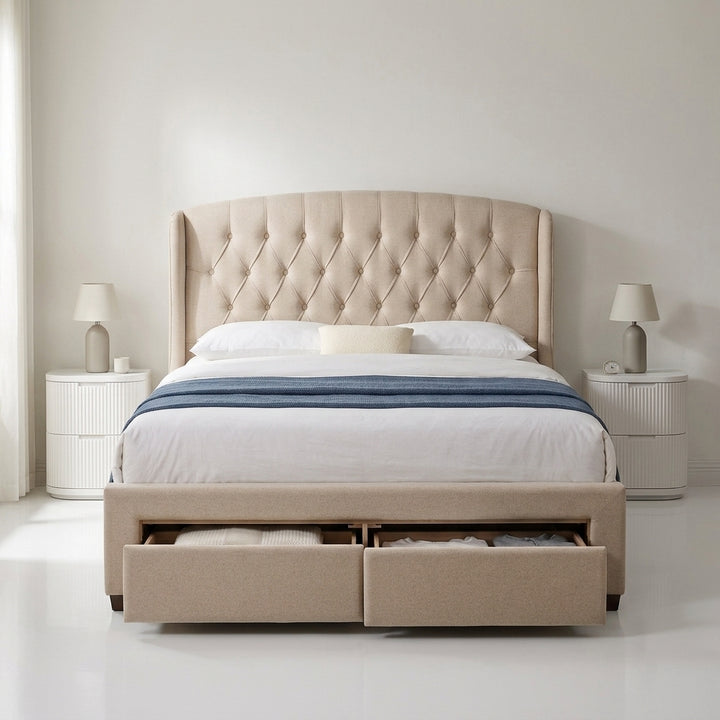 Coonamble Queen Storage Bed
