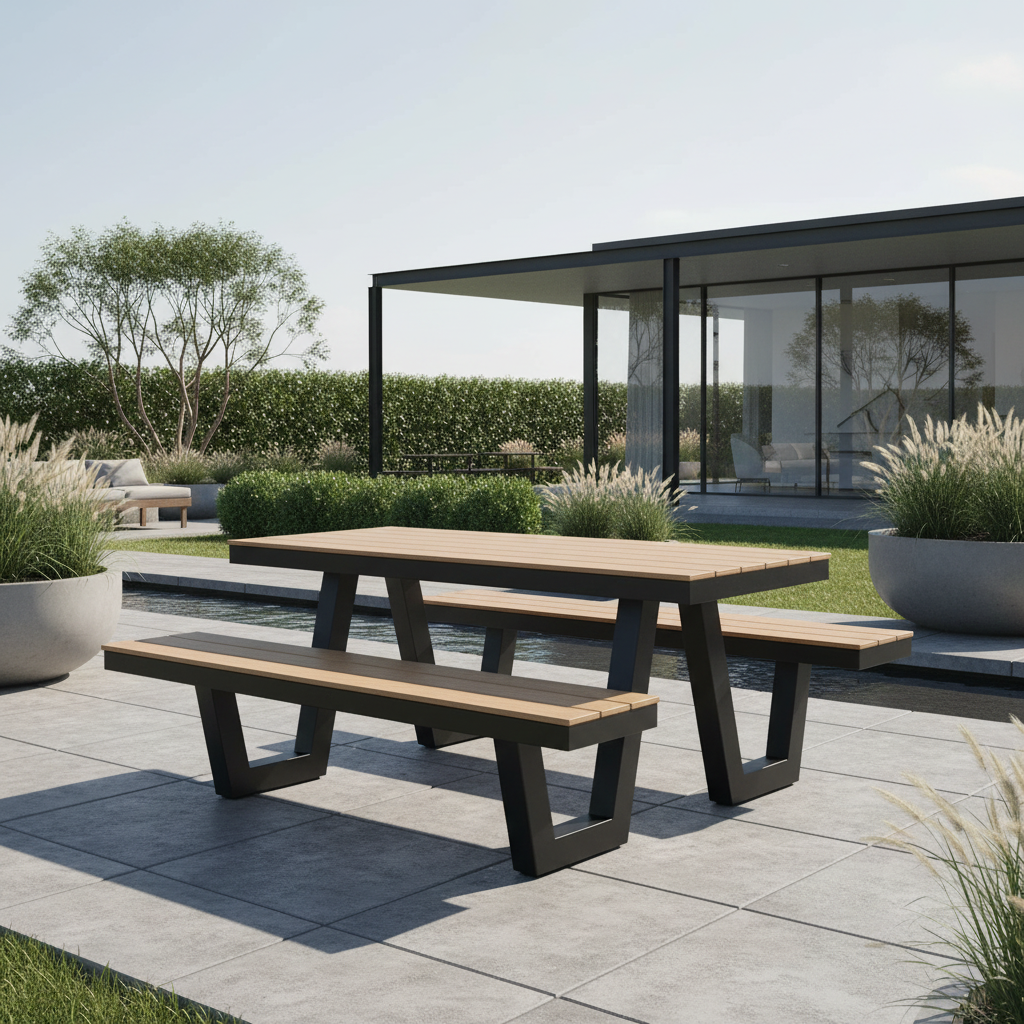 Corrimal Outdoor Dining Set - Large