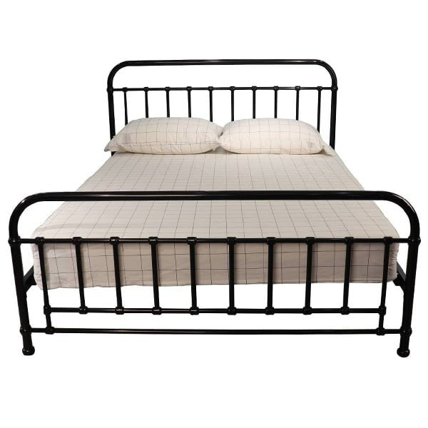 Corringle Double Metal Bed - Black