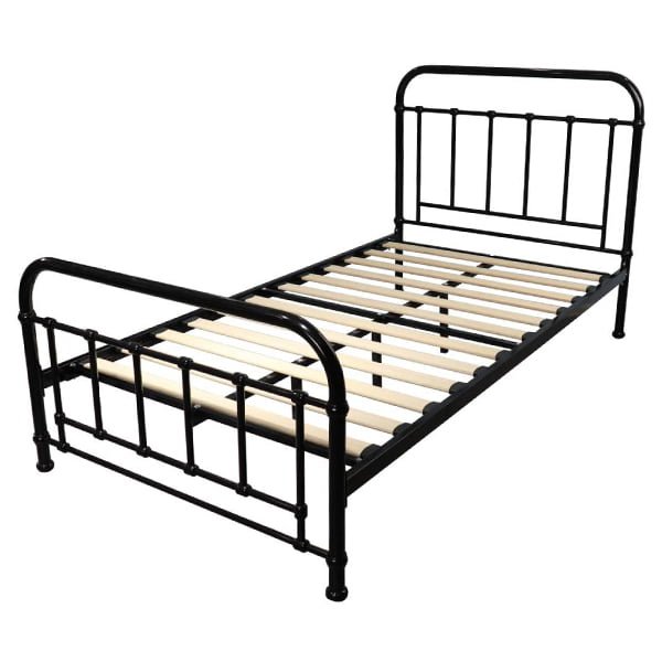 Corringle King Single Metal Bed - Black