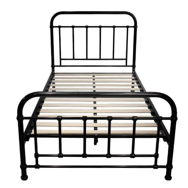 Corringle King Single Metal Bed - Black