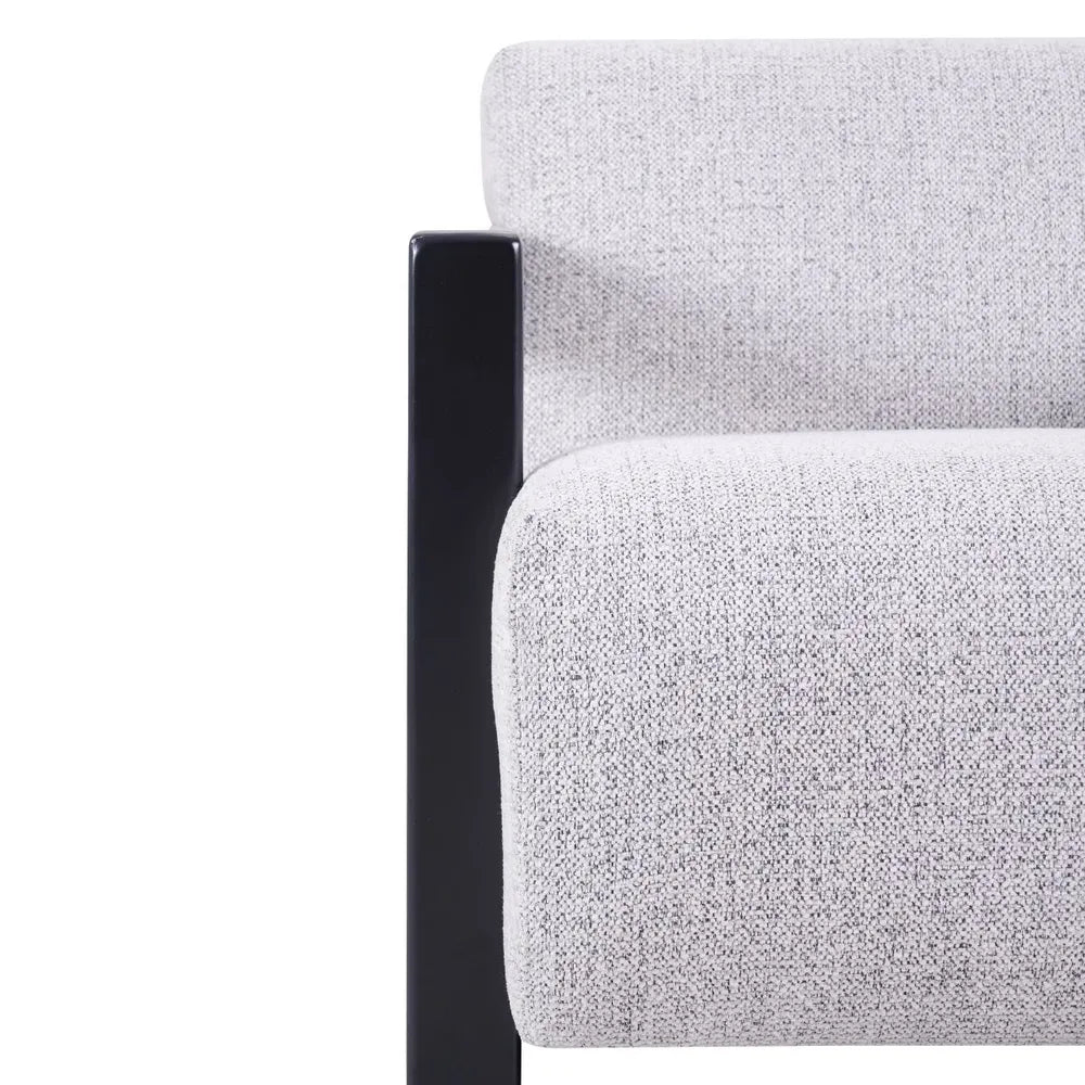 Corsica Armchair - Salt & Pepper
