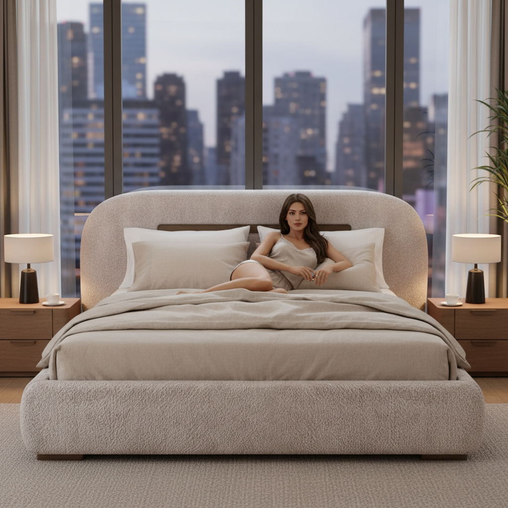 Cottesloe Upholstered Bed - King