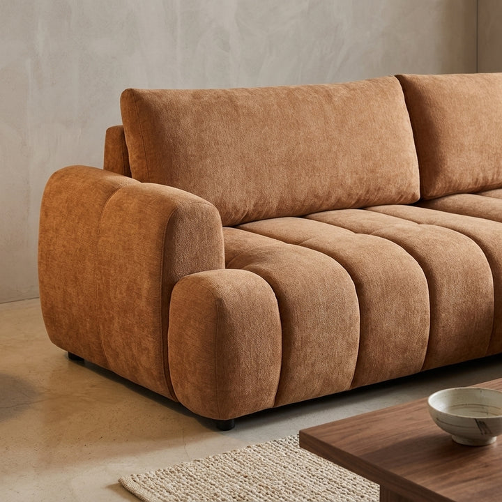 Cowra Fabric Sofa Bed with Chaise