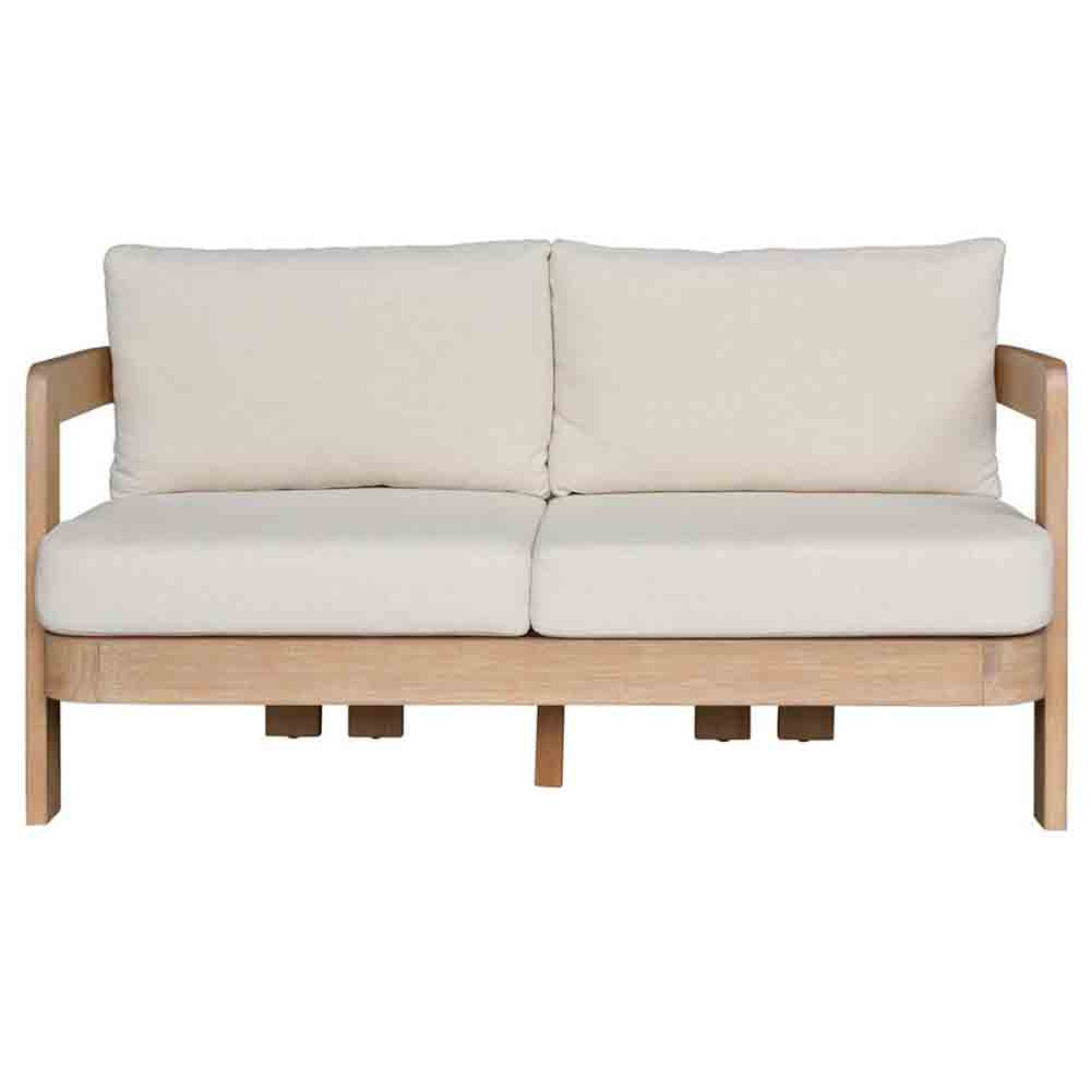 Cronulla 2 Seater Eucalyptus Timber Outdoor Sofa
