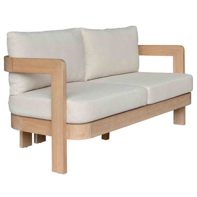 Cronulla 2 Seater Eucalyptus Timber Outdoor Sofa