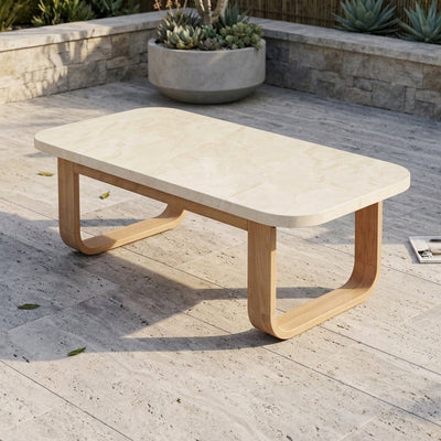Cronulla Eucalyptus Timber Coffee Table