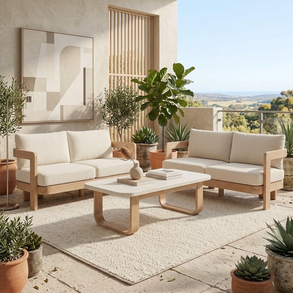 Cronulla Eucalyptus Timber Coffee Table