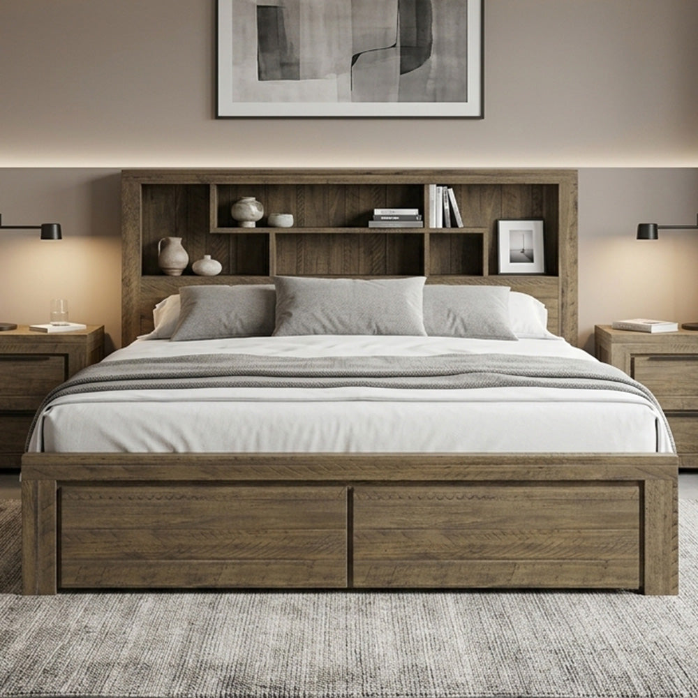 Crookwell Solid Timber Bed  - King