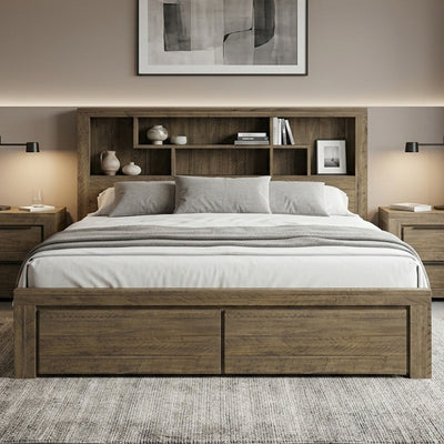Crookwell Solid Timber Bed  - King