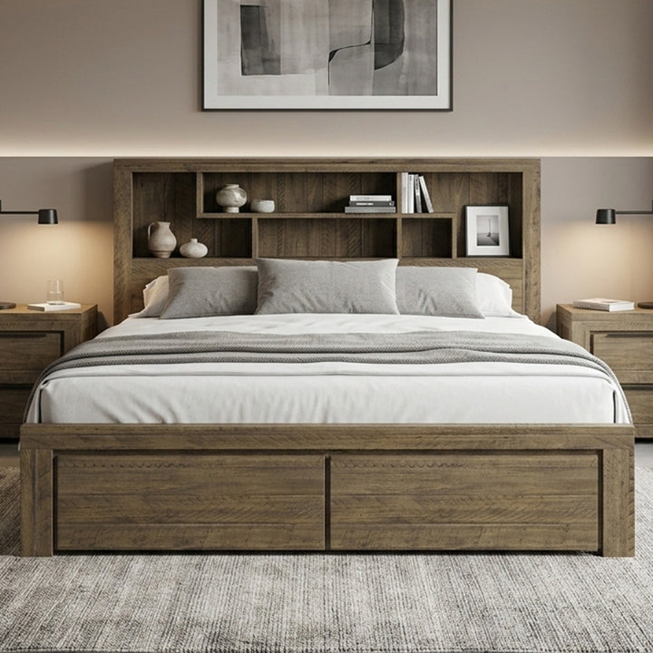 Crookwell Solid Timber Bed  - King