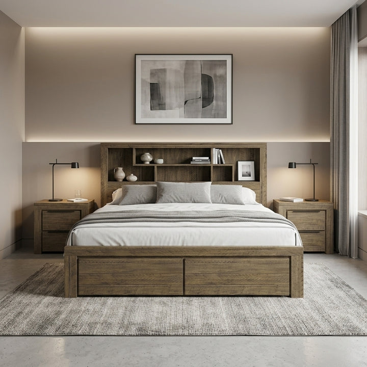 Crookwell Solid Timber Bedside
