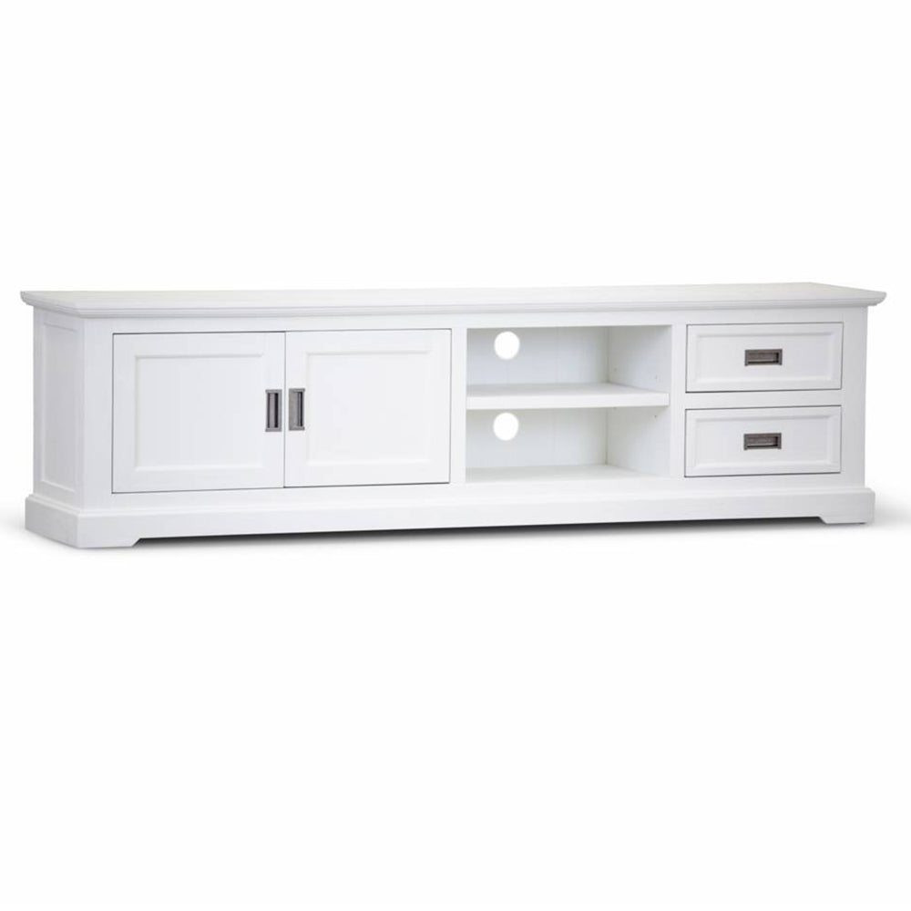 Crowther 220cm Acacia Wood Entertainment Unit