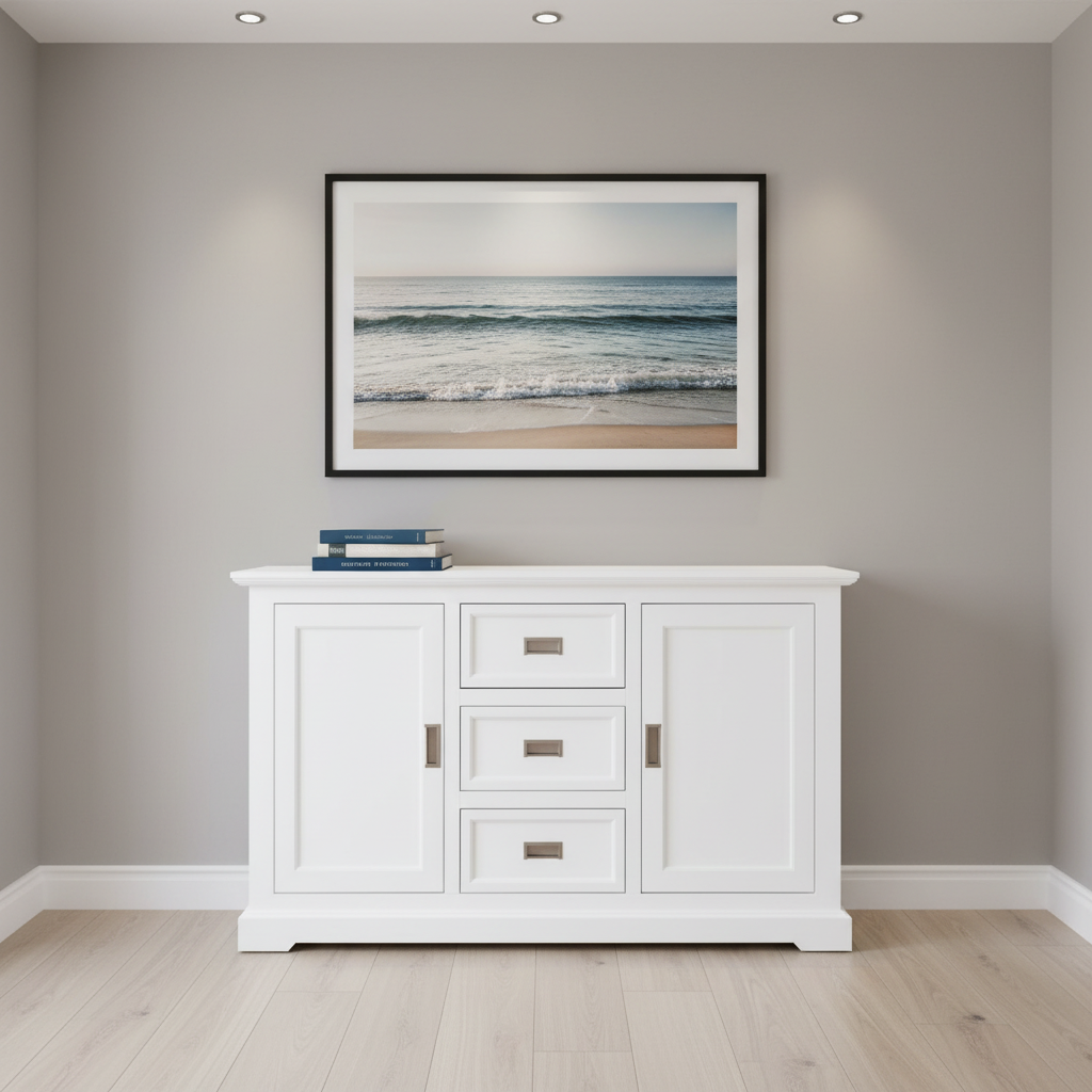 Crowther 2 Door 3 Drawer Acacia Wood Buffet