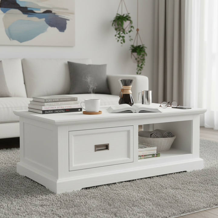 Crowther Acacia Wood Coffee Table