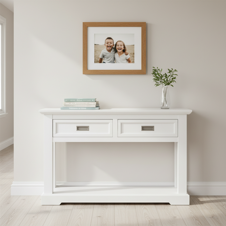 Crowther Acacia Wood Console Table