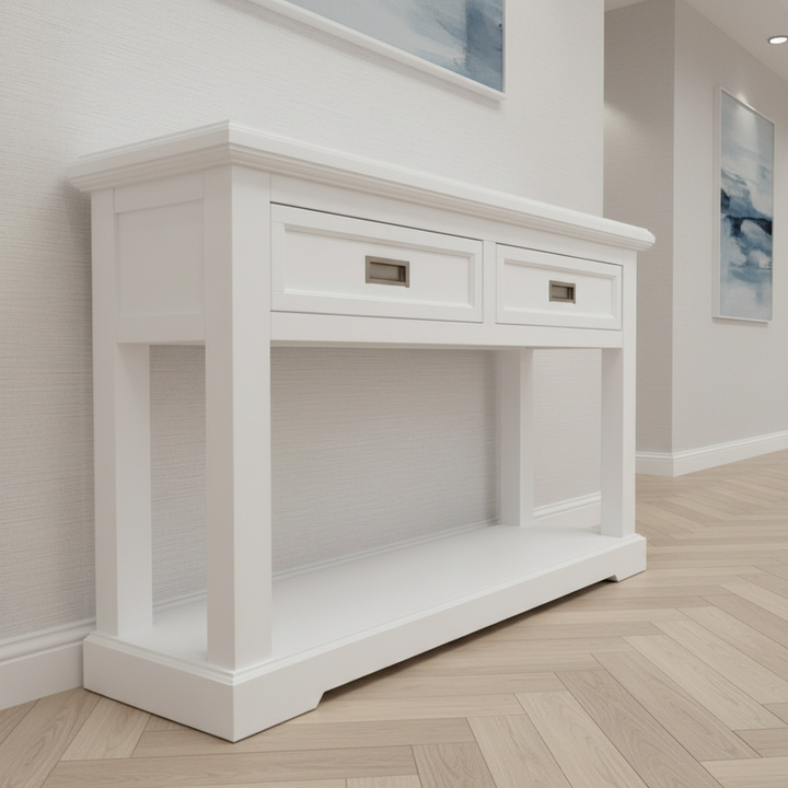 Crowther Acacia Wood Console Table