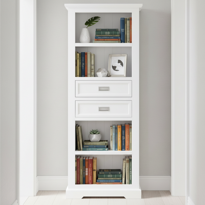 Crowther Acacia Wood Shelving Unit