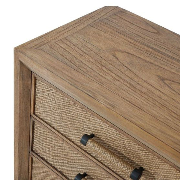 Cypress 3 Drawer Bedside